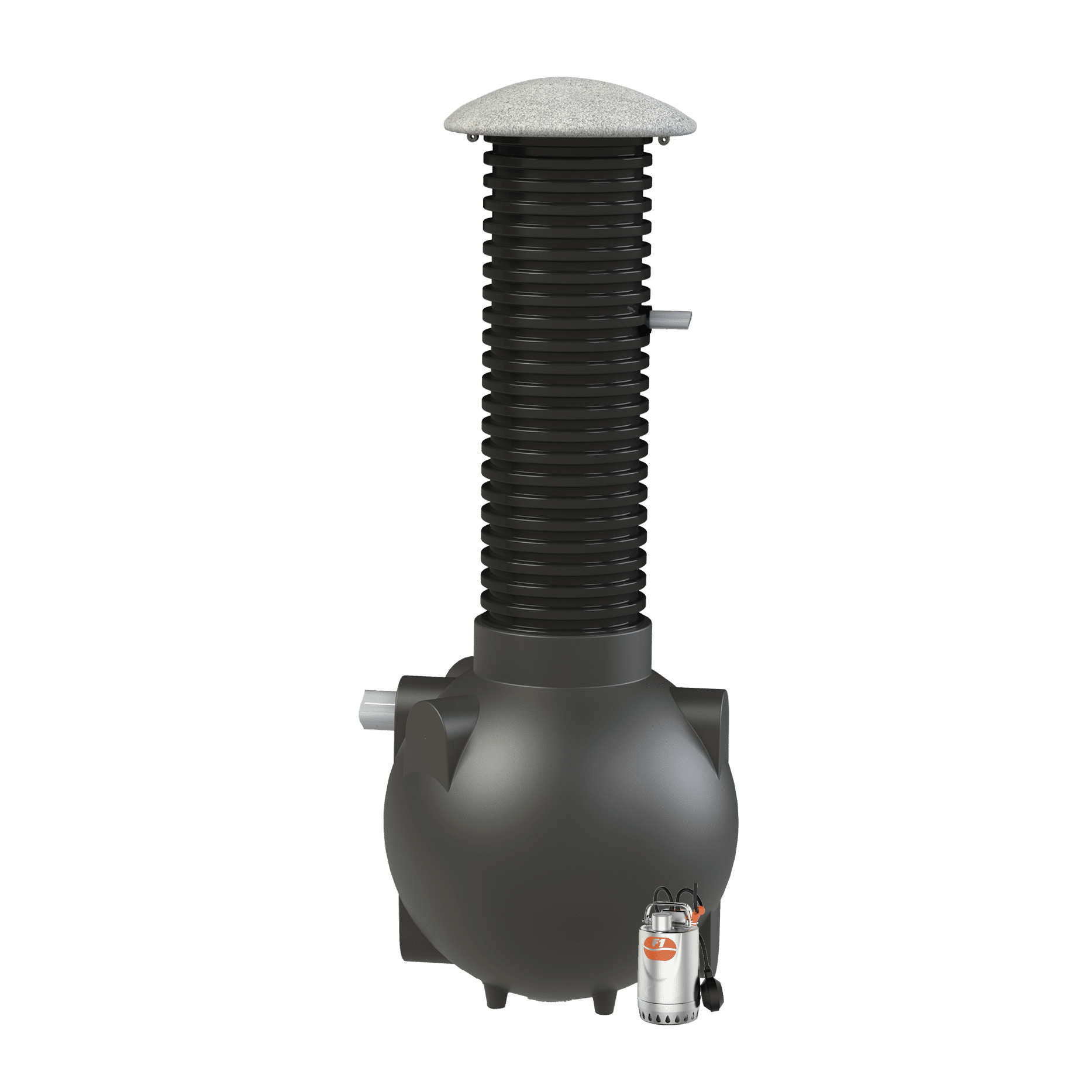 3626418 IISI Pumppukaivo 350L Saostetut- ja harmaat vedet, 40mm