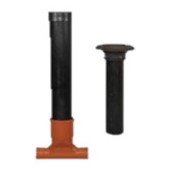 Viemärintarkastusputki 200/160-110 mm valurautakannella, teleskooppi (VTP1) - Kuva 3