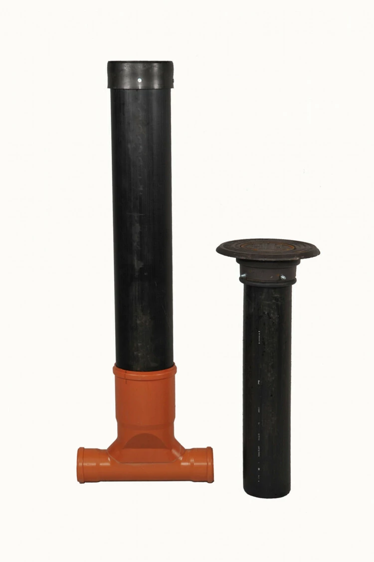 Viemärintarkastusputki 200/160-110 mm valurautakannella, teleskooppi (VTP1) - Kuva 2